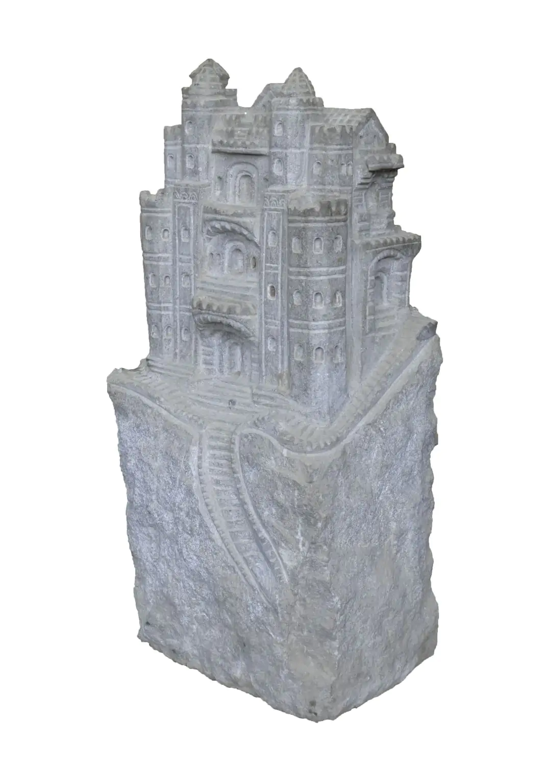  Product image 2 of the product “Castle on the rock as sample, 80cm Height, Natural stone, Riverstone ”